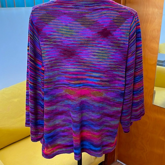 Drapey waterfall open shawl cardigan - Picture 4 of 13